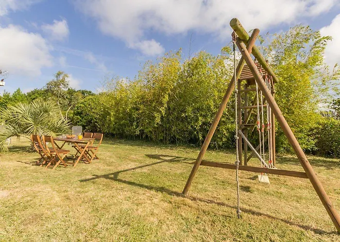 Lumineux Avec Jardin Privatif Pres Des Plages, Equipement Bebe Et Recharge Electrique - Fr-1-306-1104 펜션 Mesquer